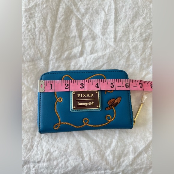 Loungefly Disney Toy Story Woody’s Roundup Zippy Wallet NWT - Picture 6 of 10